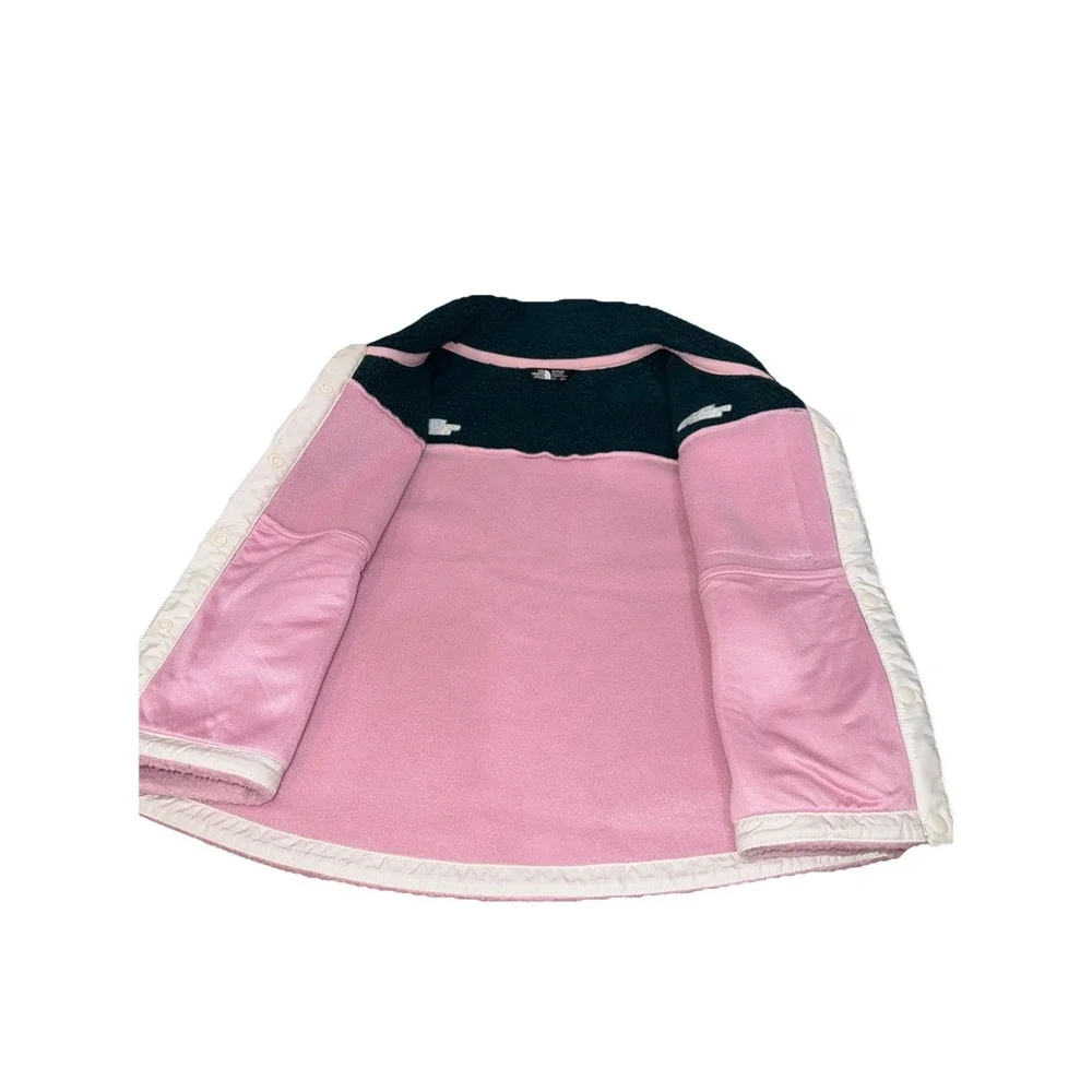NWOT $100‎ THE NORTH FACE Big Girls Snap Fleece Mashup Jacket XL(14/16)